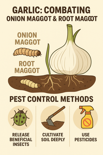 Sarımsakta Soğan Sineği ve Kök Kurdu: Mücadele, İlaçlama ve Korunma Yöntemleri | sarımsaksatis.com